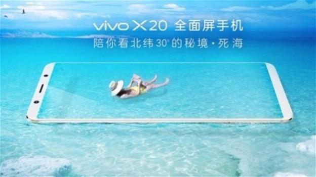 Vivo X20, in arrivo il nuovo top gamma cinese con FullDisplay e doppia postcamera