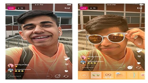 Live Face Filters: su Instagram filtri e maschere si possono applicare anche nei live