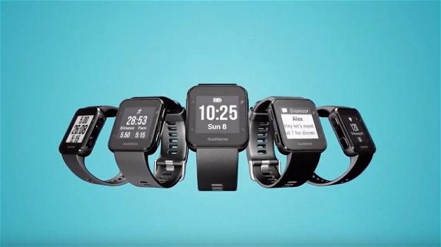 Garmin Forerunner 30, smartwatch con rilevamento cardiaco 24/7, GPS, e feature smart