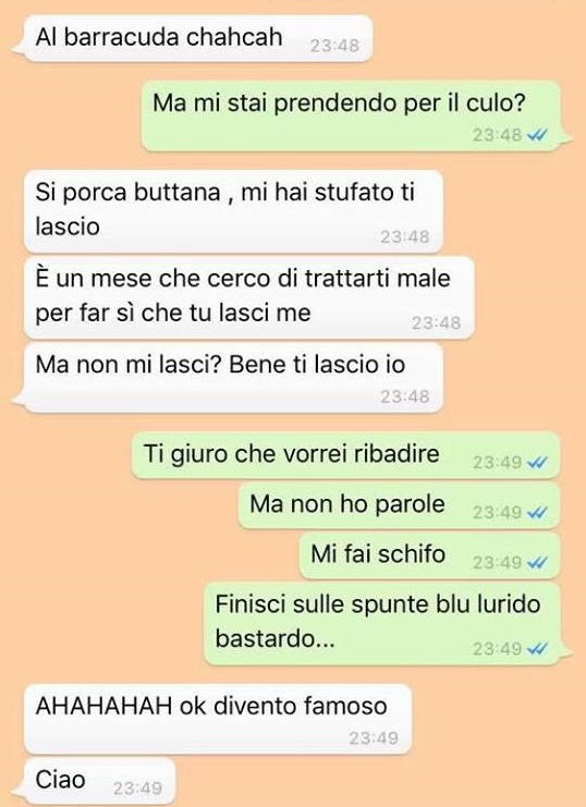 Quando anche il modo più infame di lasciare una ragazza non funziona, accade questo
