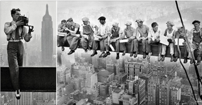 La storia del fotografo equilibrista che documentò la costruzione del Rockefeller Center