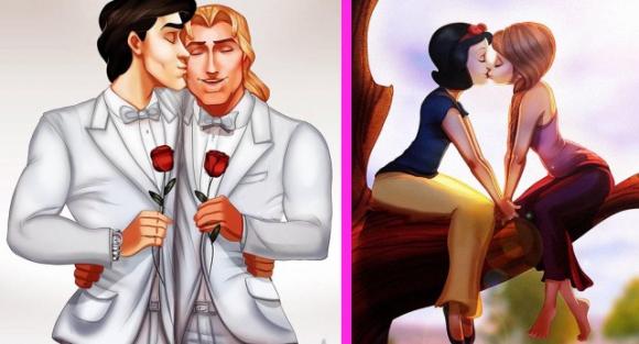 La Disney potrebbe produrre il primo cartone animato con una principessa omosessuale