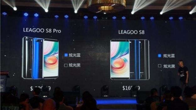 Leagoo S8 Pro ed S8: smartphone di fascia alta con doppia fotocamera e senza bordi