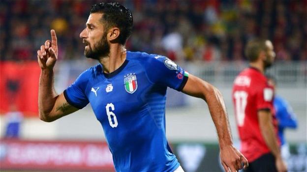 Qualificazioni Mondiali, Albania-Italia 0-1: Candreva in gol e azzurri agli spareggi come testa di serie