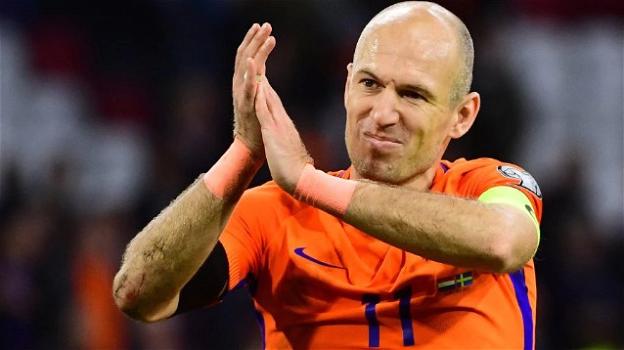 Arjen Robben dice addio alla nazionale olandese
