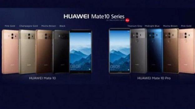 Mate 10, normale e Pro: arriva il phablet top di gamma della Huawei con processore smart