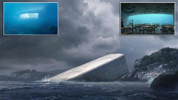 Under, il primo ristorante sottomarino d’Europa sorgerà in Norvegia e sarà mozzafiato