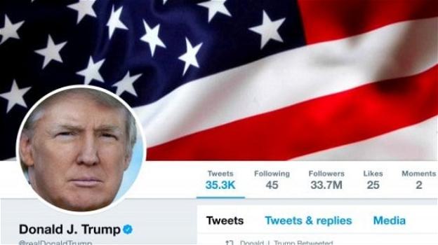 Trump messo a tacere per 11 minuti su Twitter da un ex dipendente del social
