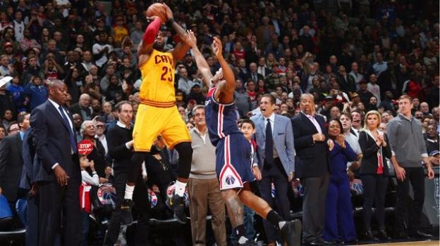 NBA, 3 novembre 2017: Cleveland risorge con un LeBron James da paura