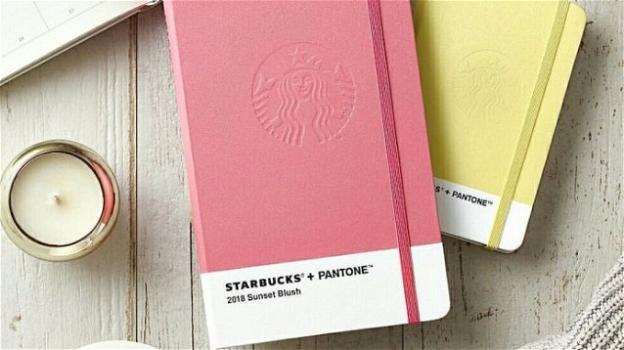 Starbucks: dalla collaborazione con Pantone nasce una coloratissima linea di agende