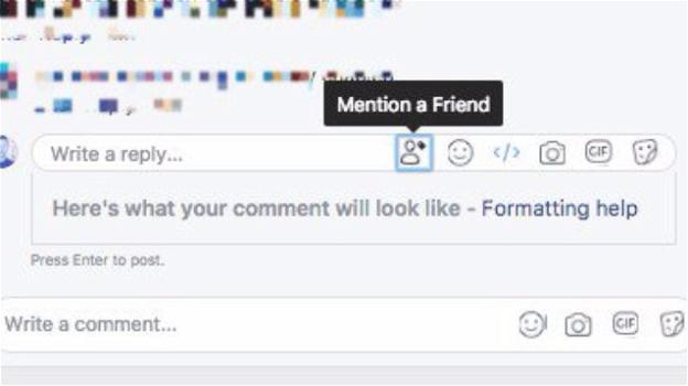 Facebook testa la semplificazione dei tag nei commenti, con annesso addio alla @