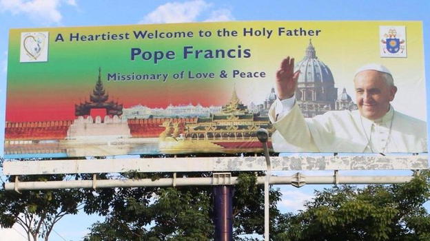 Papa Francesco in visita a Myanmar e Bangladesh: in diretta su Tv2000