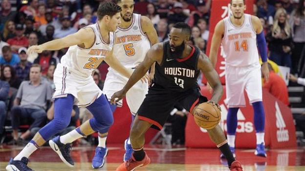 NBA, 25 novembre 2017: Houston regola New York