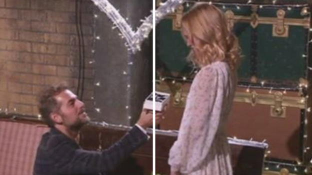 Grande Fratello Vip 2, Daniele Bossari emoziona con la proposta di matrimonio a Filippa Lagerback