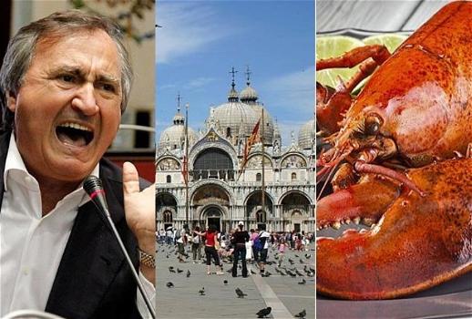 Pagano 560 euro un pranzo di pesce per 3 persone, e il sindaco risponde: "Pezzenti, il conto è giusto. Siamo a Venezia…"
