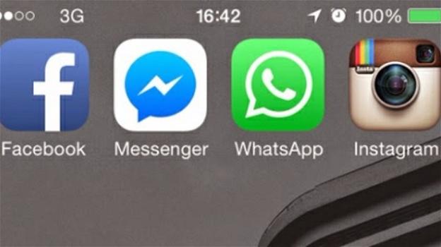Facebook: nuovi test per Messenger, Instagram, e WhatsApp