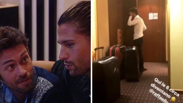 La serata degli Oneston dopo la finale del GF Vip: in albergo ironizzano sull’armadio di Cecilia e Ignazio