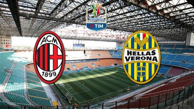 Coppa Italia: probabili formazioni di Milan-Hellas Verona