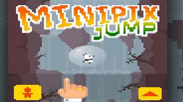 MiniPix Jump, casual game in pixel art basato su rimbalzi e monetine