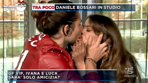 "Mattino 5": Luca Onestini e Ivana Mrazova si scambiano il loro primo bacio