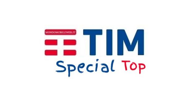 Tim Special Top 10GB, con minuti illimitati e 10 Giga a 10 euro