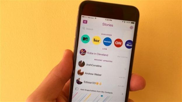 Snapchat lavora alla funzione "Everywhere", per esportare le sue Storie ovunque