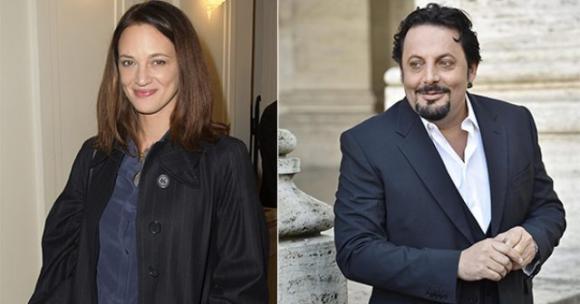 Asia Argento risponde a Brignano: “Te lo scrivo in romano: sei un gaggio, se te vedo t’acciacco”