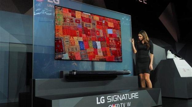 Al CES 2018, LG presenta la gamma completa delle sue TV per il 2018
