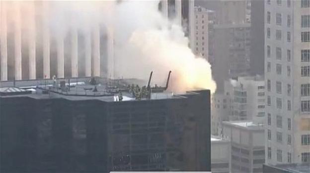 New York: incendio alla Trump Tower, due feriti