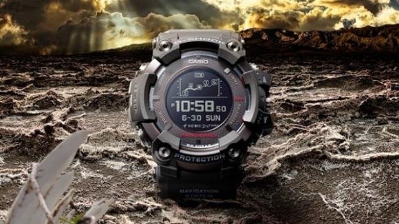 Casio G-Shock GPR B-1000: dal CES 2018 arriva l’orologio ibrido con GPS e ricarica solare