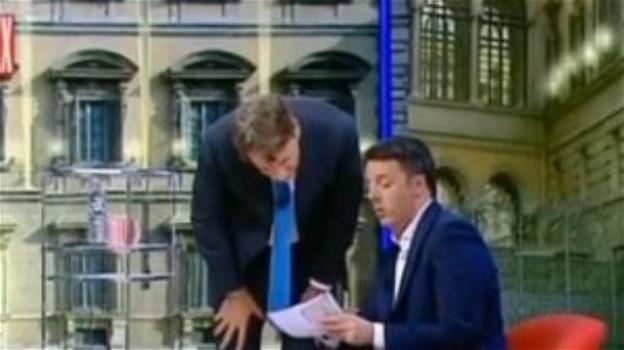 Renzi mostra l’estratto conto in tv: “Ho solo 15mila euro, non mi sono arricchito con la politica”