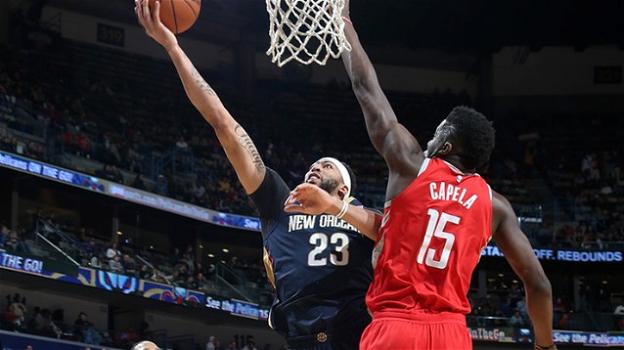 NBA, 26 gennaio 2018: i Pelicans volano alto contro i Rockets