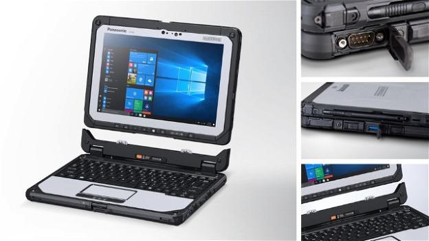 Panasonic Toughbook CF-20: rinnovato il notebook rugged con tablet detachable