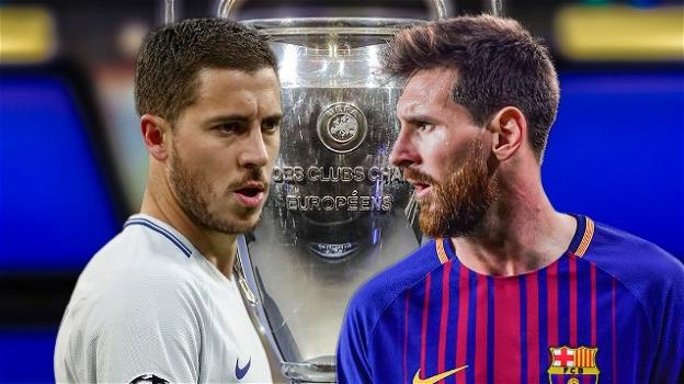 Champions League: stasera super sfida Chelsea-Barcellona