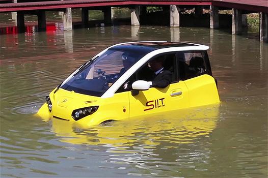 City car Fomm: l’auto elettrica che funziona su strada e in acqua