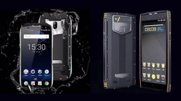 Smartphone rugged: il low cost Oukitel WP5000 affronta il top gamma Aermoo M2