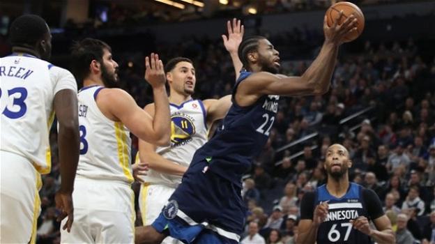 NBA, 11 marzo 2018: i Wolves fermano i Warriors, i Pacers vincono a Boston