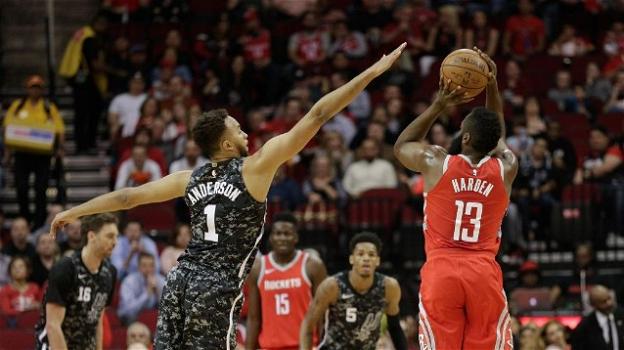NBA, 12 marzo 2018: i Rockets abbattono anche i San Antonio Spurs
