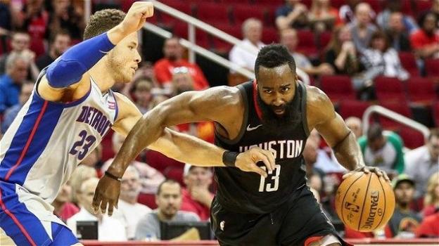 NBA, 22 marzo 2018: i Rockets neutralizzano i Detroit Pistons