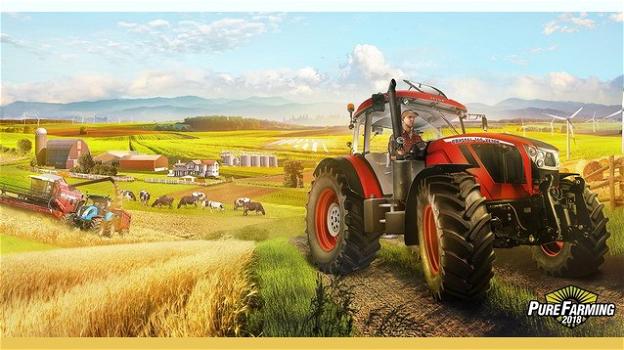 "Pure Farming 2018": andiamo a mietere il grano con il trattore!
