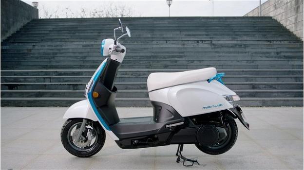 Kymco annuncia lo Ionex ManyEV, scooter elettrico simil Vespa con batterie intercambiabili e 200 km d’autonomia