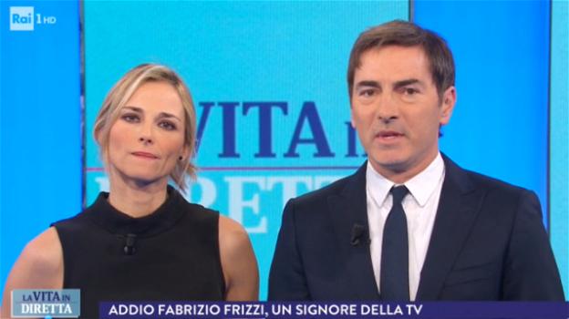 La Vita in Diretta: tante lacrime per ricordare Fabrizio Frizzi