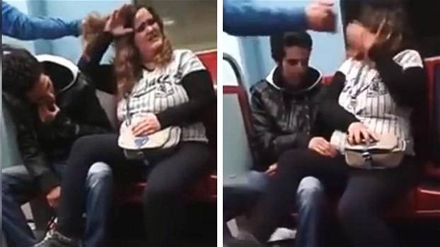 Una coppia di fidanzati viene molestata sulla metro: nessuno muove un dito per aiutarli