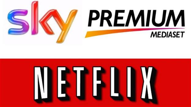 Sky acchiappatutto: accordi con Mediaset Premium e Netflix