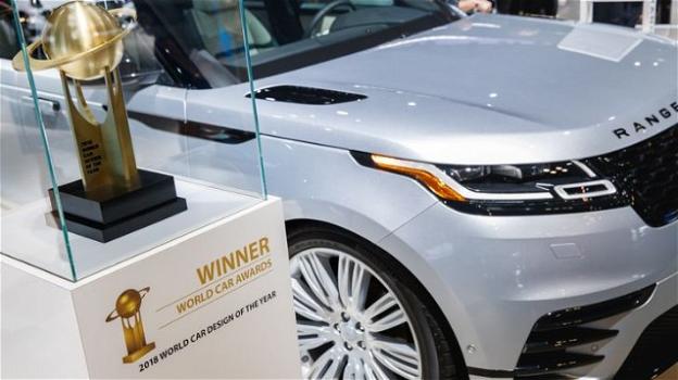 Range Rover Velar si aggiudica il titolo di auto più bella del mondo