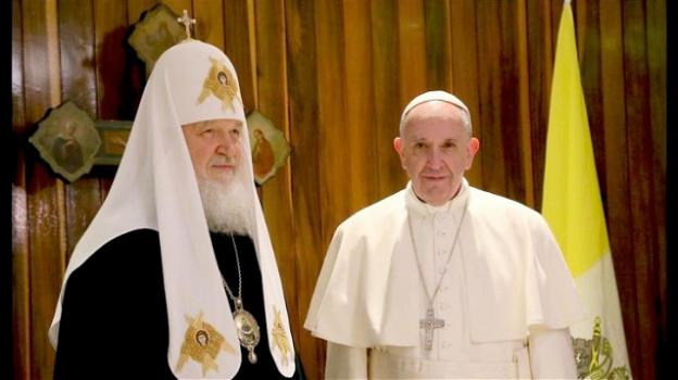 Importante telefonata tra il Patriarca russo Kirill e Papa Francesco