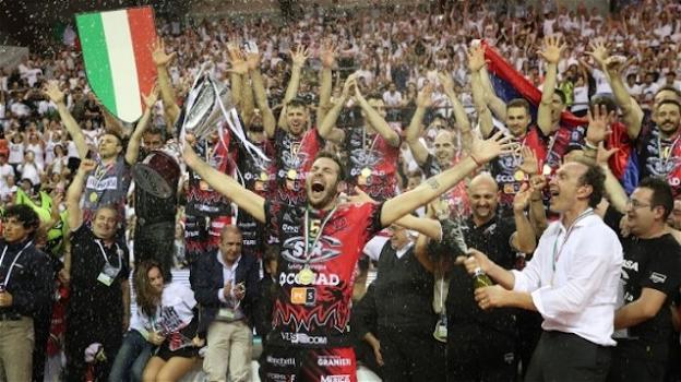 Play off volley maschile: Sir Safety Perugia vince il primo scudetto