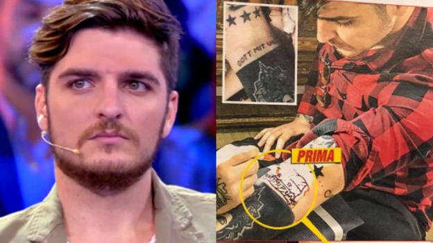 Grande Fratello, Luigi Favoloso criticato per il suo vecchio tatuaggio nazista: provvedimenti in corso?