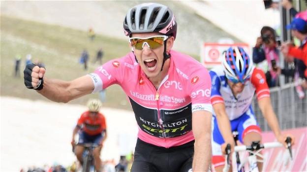 Giro d’Italia: sul Gran Sasso vince la maglia rosa Simon Yates. Froome e Aru in ritardo
