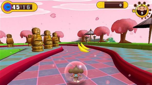 Super Monkey Ball Sakura Edition "rotola" anche su Android e iOS, grazie a SEGA